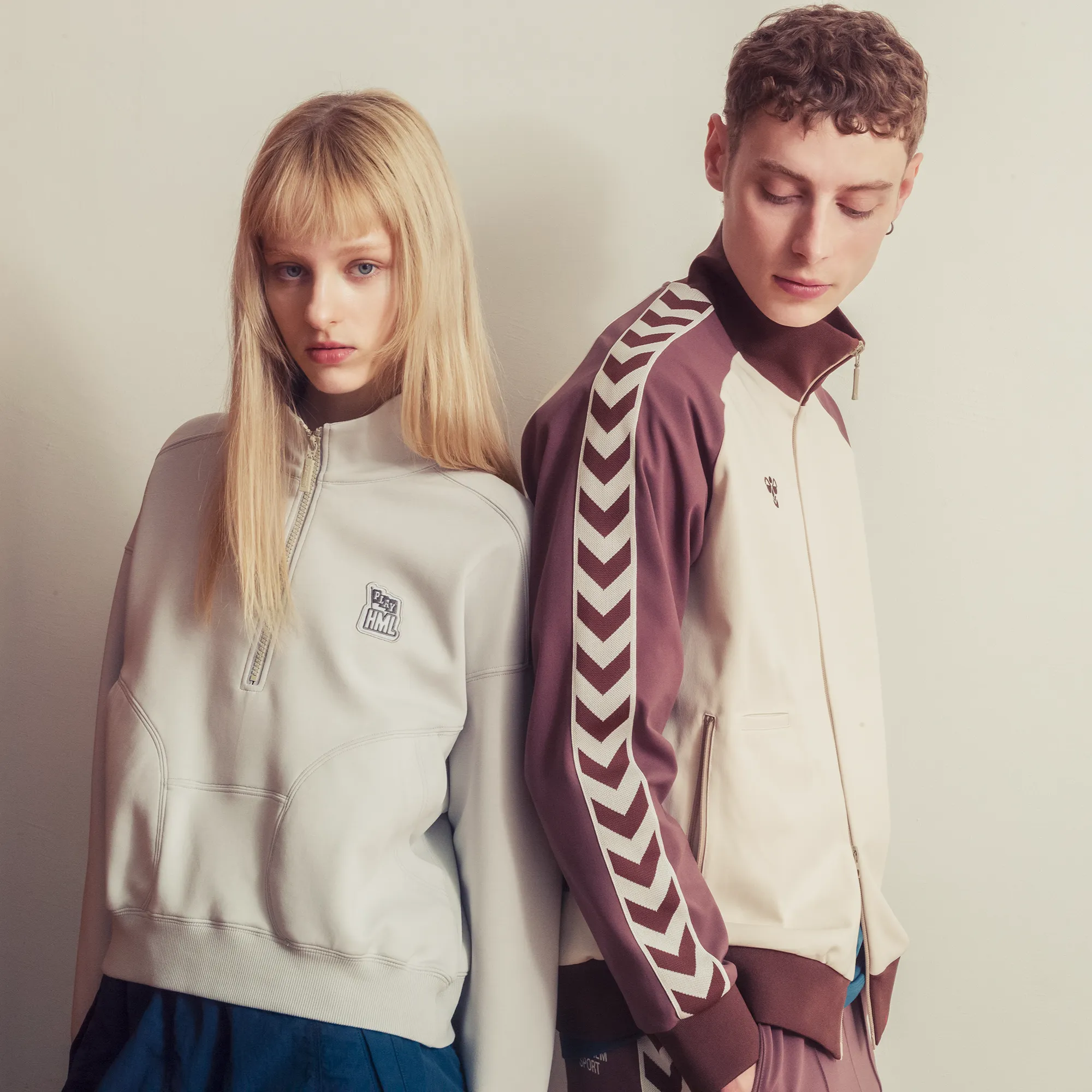 【ハンドメイド】ユメミルBear ポーラー(ブルー) hummel PLAY 2026 winter collection｜hummel｜ヒュンメル