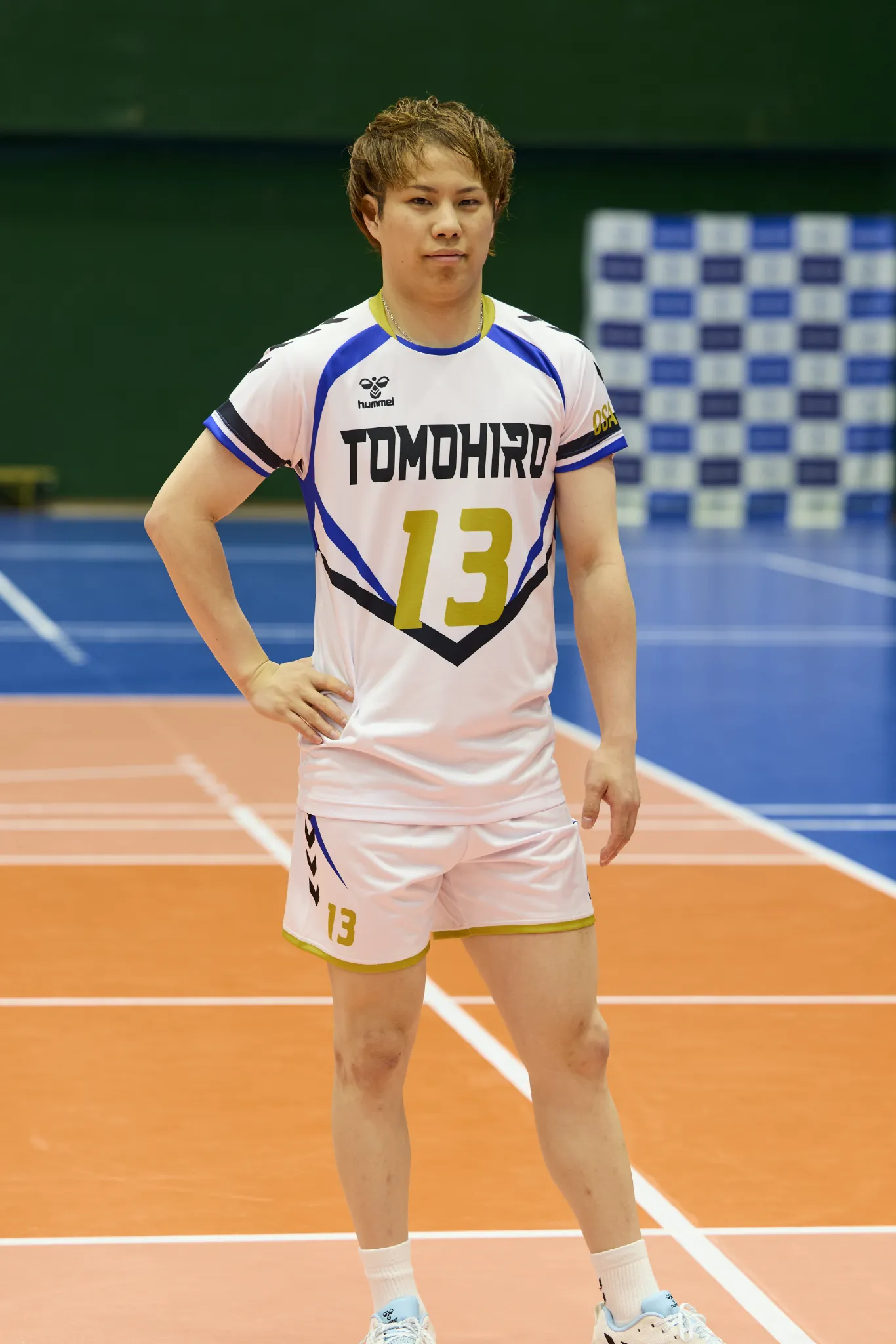 大阪ブルテオン　山本智大　hummel バレーボール ゲームパンツ 山内選手・山本選手がONLY hummelでバレーボールユニフォームを